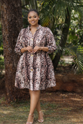 Urban Safari Shirt Dress