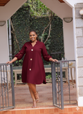 Statement Shirt Dress