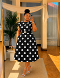 The Monaco Polka Dot Dress