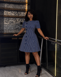 Vienna Pinstrip Blue